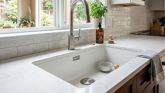You are currently viewing Integrated Sink Singapore Guide: How to Achieve a Seamless and Hygienic Stone Kitchen Countertop?