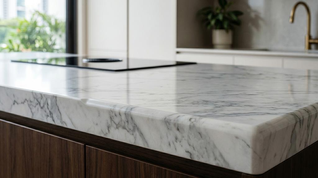You are currently viewing Countertop Edge Profiles: The Small Detail That Changes Your Kitchen Look