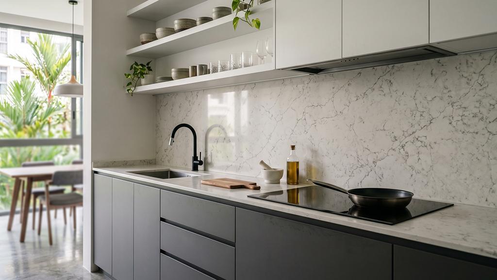You are currently viewing Kitchen Backsplash Materials: When Stone Surfaces Make Sense