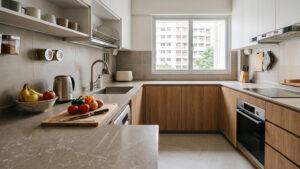 Read more about the article Quartz Countertops in Singapore: What Makes Them Work for Daily Kitchens