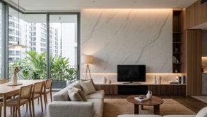 Read more about the article Feature Wall Ideas Using Sintered Stone Wall Panels