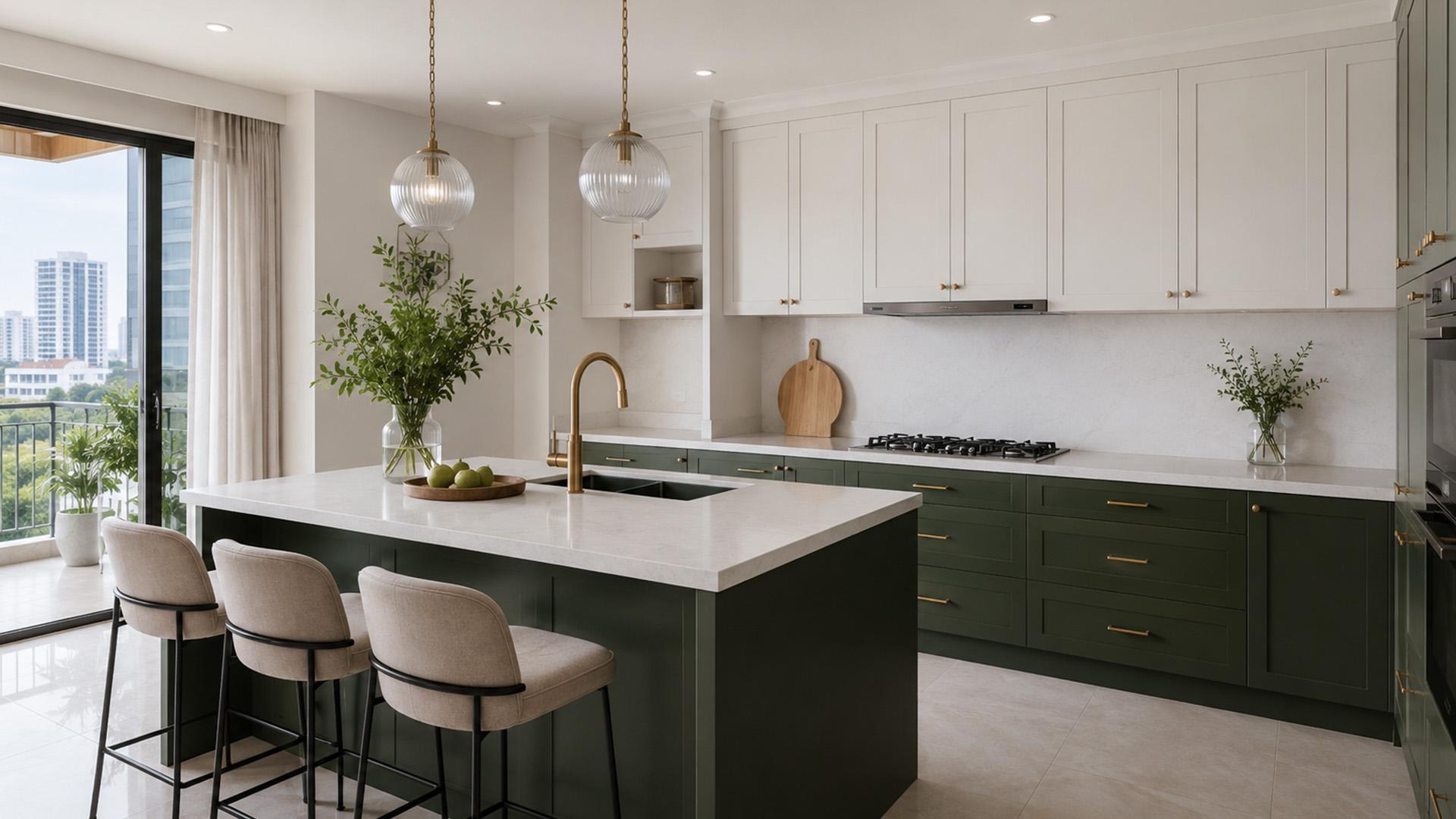 Two-Tone Kitchens: How Countertops Help Tie the Whole Look Together?